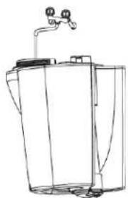 KONIG HCAH50 - Llenar con agua corriente - 2