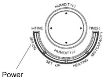 KONIG HCAH50 - Drucken Sie die „Power“-Taste - 2
