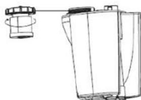 KONIG HCAH50 - Make sure you screw the tank cover on firmly - 4