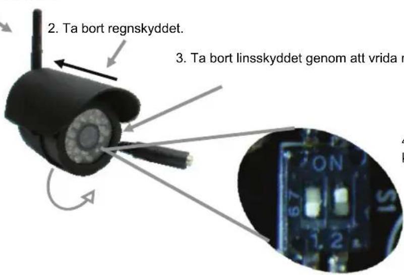 KONIG SECTRANS40 - Beskrivning camera: - 3