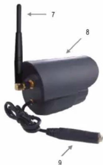 KONIG SECTRANS40 - Descrierea camerei: - 2