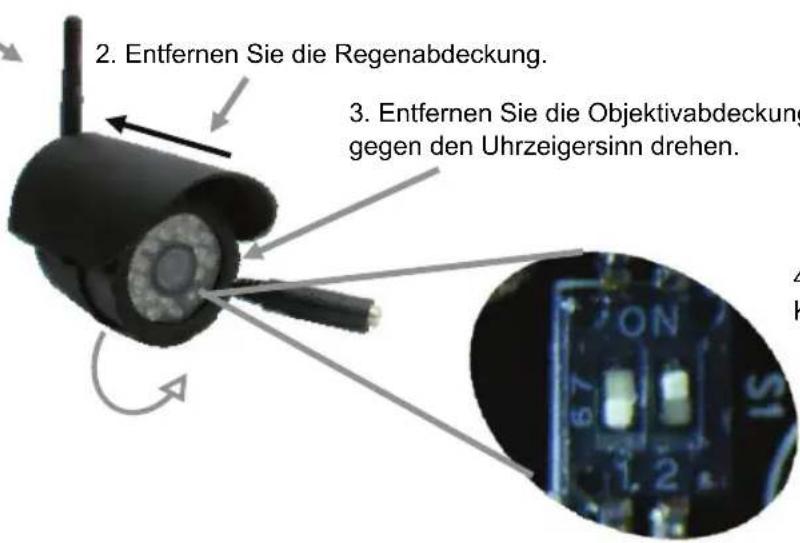 KONIG SECTRANS40 - Beschreibung der Kamera: - 3