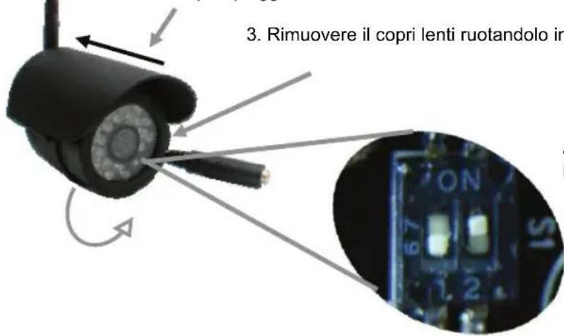 KONIG SECTRANS40 - Descrizione della videocamera: - 3