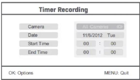 KONIG SECTRCAM40 - Záznam s Časováčem: - 1
