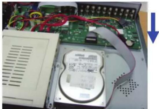 KONIG SECDVR416 - Installation af hardisk i delve hardiskoptageren: - 5