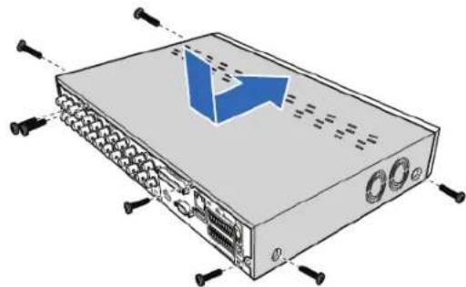 KONIG SECDVR416 - Installering av hardisken I harddiskopptakeren: - 8