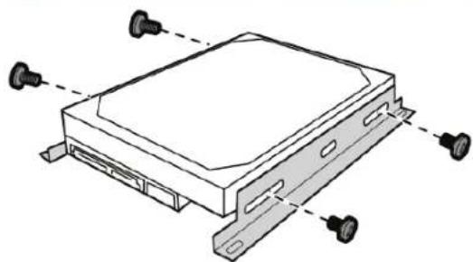 KONIG SECDVR416 - Instalarea hard diskului in inregistrarul hard disk: - 4