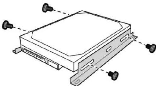 KONIG SECDVR416 - Einbau der Festplatte im Festplatten Rekorder: - 4