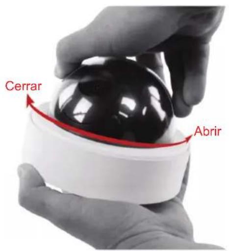 KONIG SECDUMMYCAM65 - como colocar las pilas: - 4