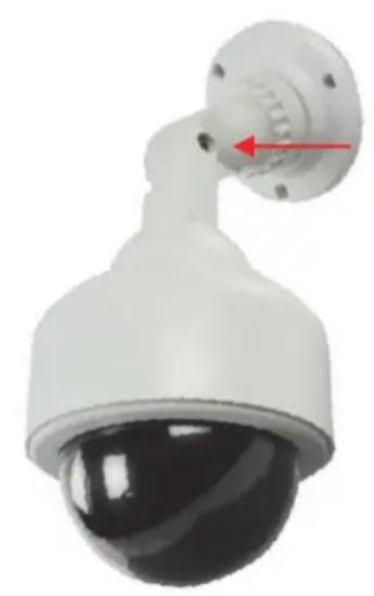 KONIG SECDUMMYCAM25 - Kiinnikkeen saataminen: - 2