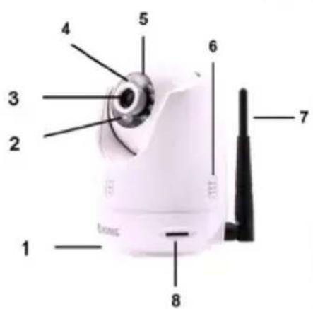KONIG SASIPCAM110 - SAS-IPCAM110B/W - 2