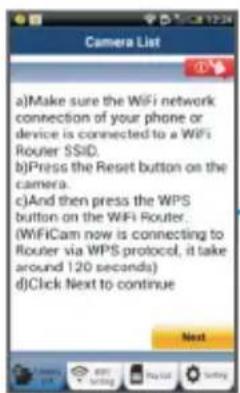 KONIG SASIPCAM100 - Seleccionar o router Wi-Fi - 1