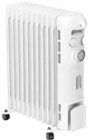Prem-I-Air EH1369 - Radiateur Bain d'Huile 11 Éléments 2,5 kW avec Programmateur - 1