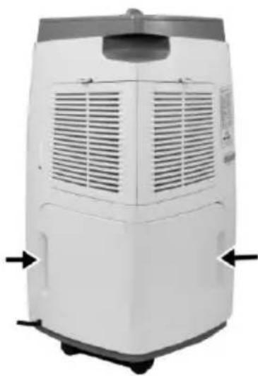 Prem-I-Air EH1504 - EMPTYING THE COLLECTED WATER - 1