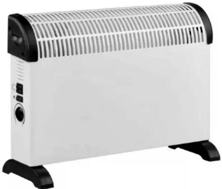 Prem-I-Air EH1436 - 2kW Convector Heater with Turbo Fan Radiateur Convecteur 2 kW avec Ventilateur Turbo - 1
