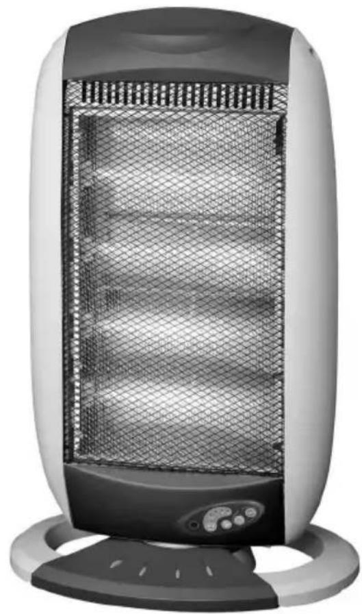 Prem-I-Air EH1425 - kW Halogen heater Chauffage Halogène 1,6 kW - 1