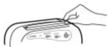 DAITSU ADD20 - Abra a fresta de ventilacao manualmente - 1
