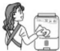DAITSU ADD20 - Caring for the dehumidifier - 1