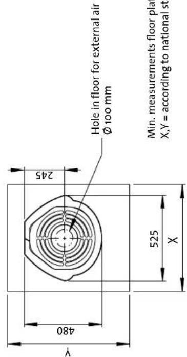Jøtul FS 91 - Technical data in acc. with EN 13240 - 5