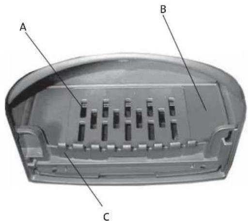 Jøtul MF 3 - Plaque de convection - cat. No. 350319 - 15