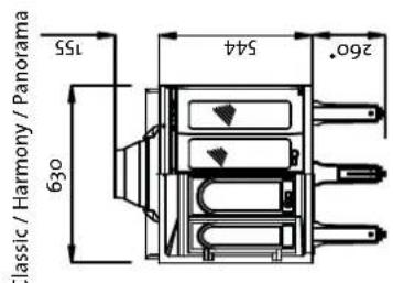 Jøtul I 80 RH - Jøtul 180 RH Classic / Harmony / Panorama - 4