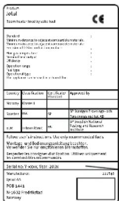 Jøtul F 500 - Manuale d'uso generale e di manutenzione - 1