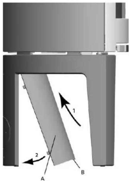 Jøtul F 371 - Jotul F 379 - with three legs - 3