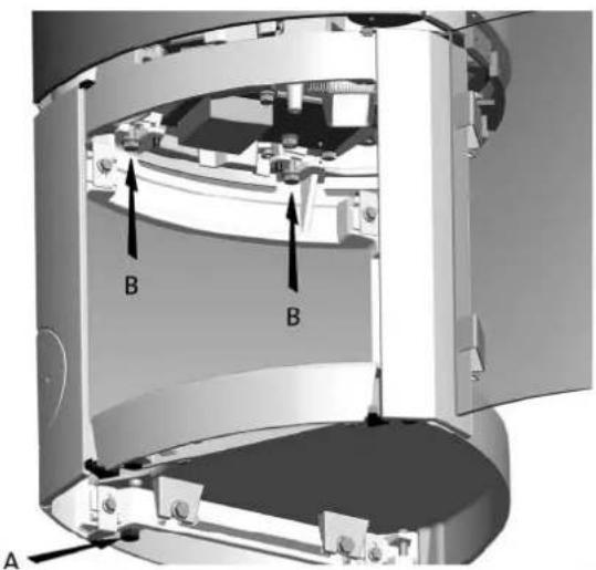 Jøtul F 371 - Jotul F 376 - Base en verre - 2