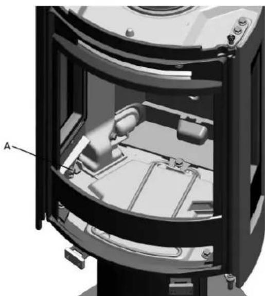 Jøtul F 371 - Replacing the inner/outer side glass - 2