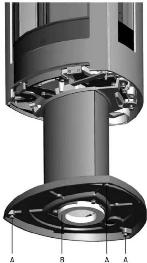 Jøtul F 371 - Jotul F 373 - Voetstuk - 1