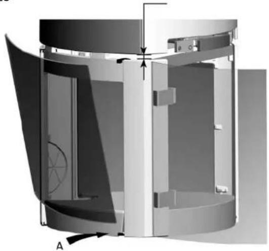 Jøtul F 371 - Jotul F 376 - Glazen basis - 3