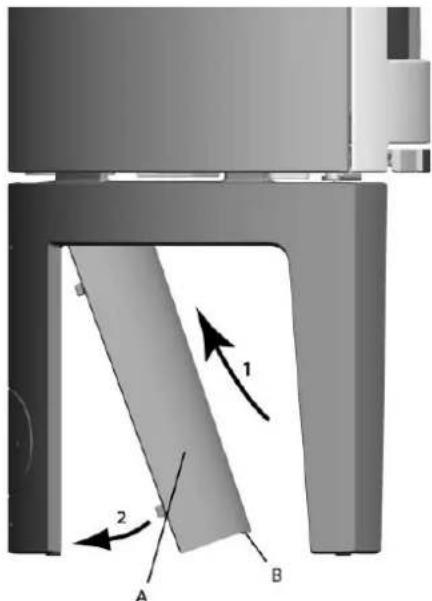 Jøtul F 371 - Jotul F 379 - con tres patas - 3
