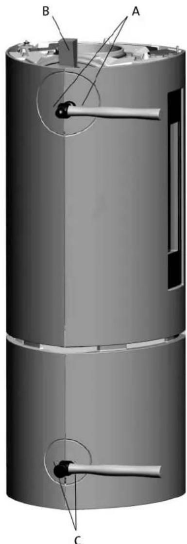 Jøtul F 371 - Jotul F 371 - cast-iron base - 1