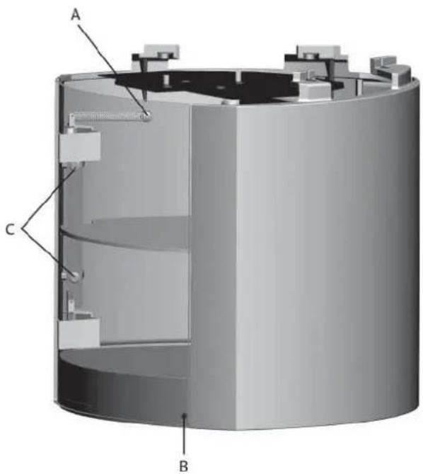 Jøtul F 366 - Jøtul F 365 - Base de hierro fundido con puerta de cristal - 2