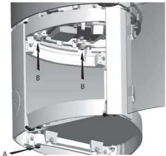 Jøtul F 366 - Jøtul F 365 - Base in ghisa con porta in vetro - 4