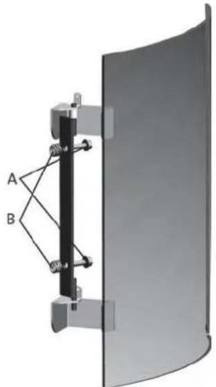 Jøtul F 366 - Jøtul F 365 - Base in ghisa con porta in vetro - 1
