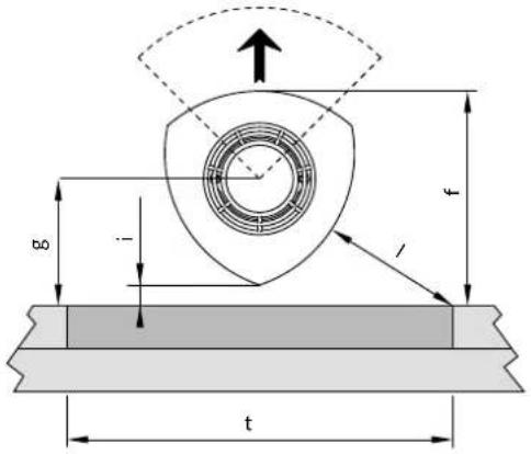Jøtul F 379 - Requirements for protection of wooden flooring beneath the fireplace - 14