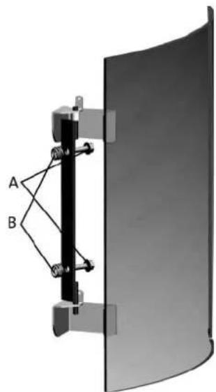 Jøtul F 379 - Jøtul F 375 - Base in ghisa con porta in vetro - 1