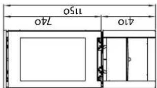 Jøtul F 379 - Requirements for protection of wooden flooring beneath the fireplace - 2
