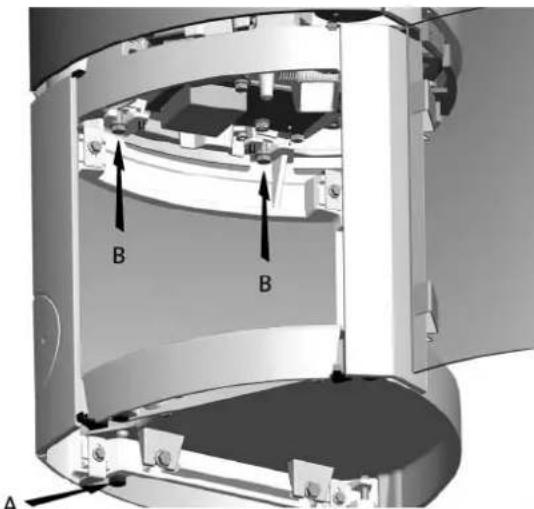 Jøtul F 379 - Jøtul F 375 - Gietijzeren basis met glazen deur - 4