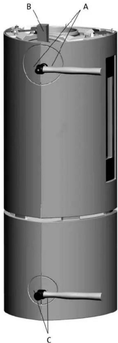 Jøtul F 379 - Jøtul F 371 - la base de hierro fundido - 1