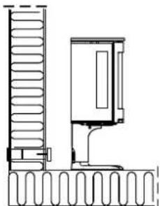 Jøtul F 379 - Indirectamente a través de una pared exterior - 1
