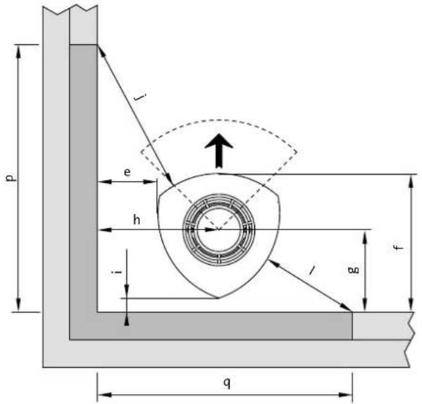 Jøtul F 379 - Requirements for protection of wooden flooring beneath the fireplace - 15