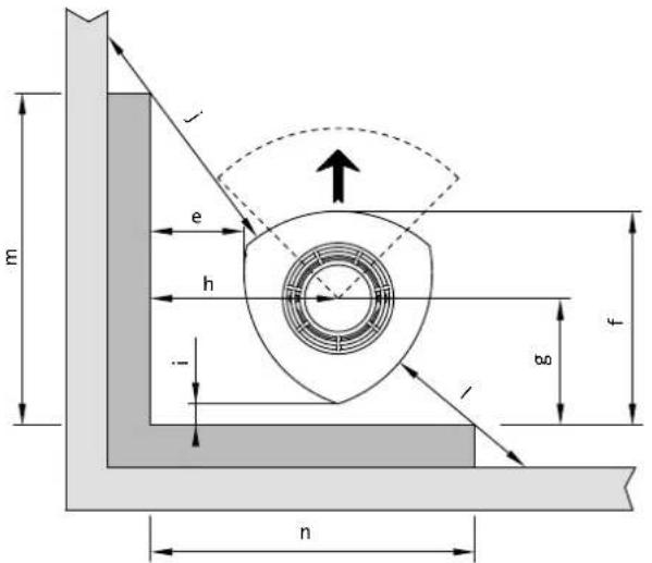 Jøtul F 379 - Requirements for protection of wooden flooring beneath the fireplace - 12