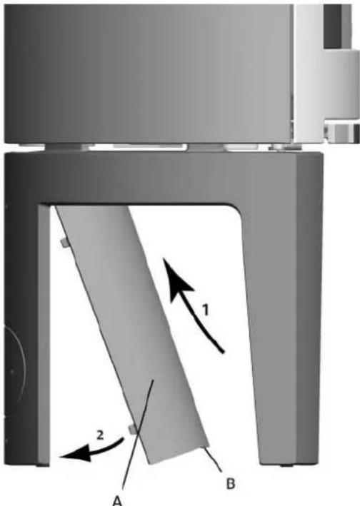 Jøtul F 379 - Jøtul F 379 – avec trois pieds - 3