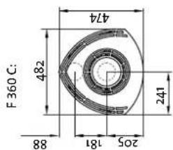 Jøtul F 364 - Requisiti per la protezione del pavimento di legno - 5