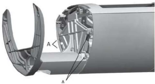 Jøtul F 364 - Installation with external air - 2