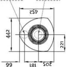 Jøtul F 364 - Exigences relatives à la protection des sols en bois - 7