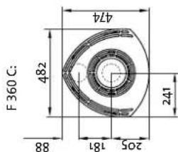 Jøtul F 364 - Exigences relatives à la protection des sols en bois - 4