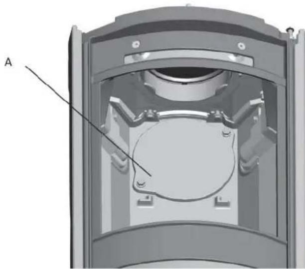 Jøtul F 364 - Assemblaggio del condotto dei fumi con presa posteriore - 1